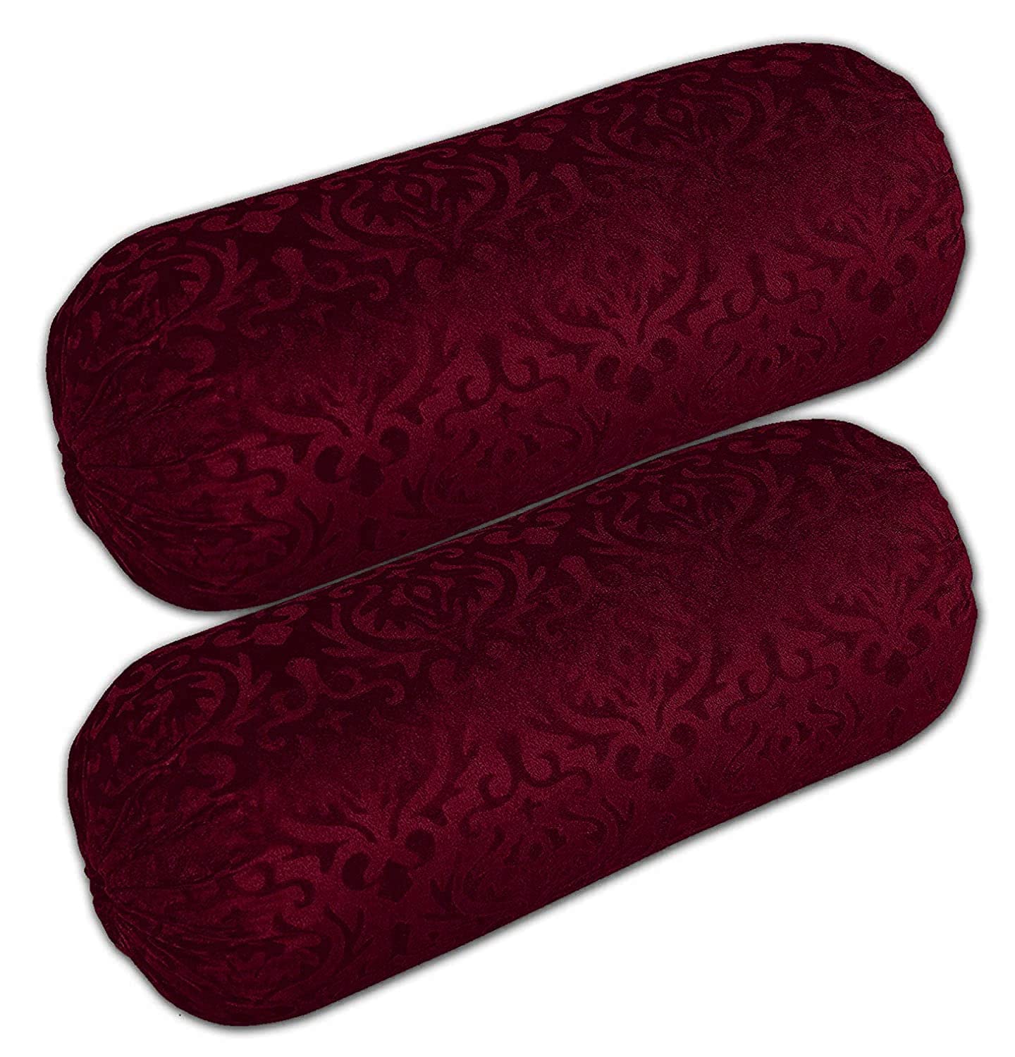 Buy Home Stylish Velvet Luxury Bolster Cover, Bolster Pillow Cover Set