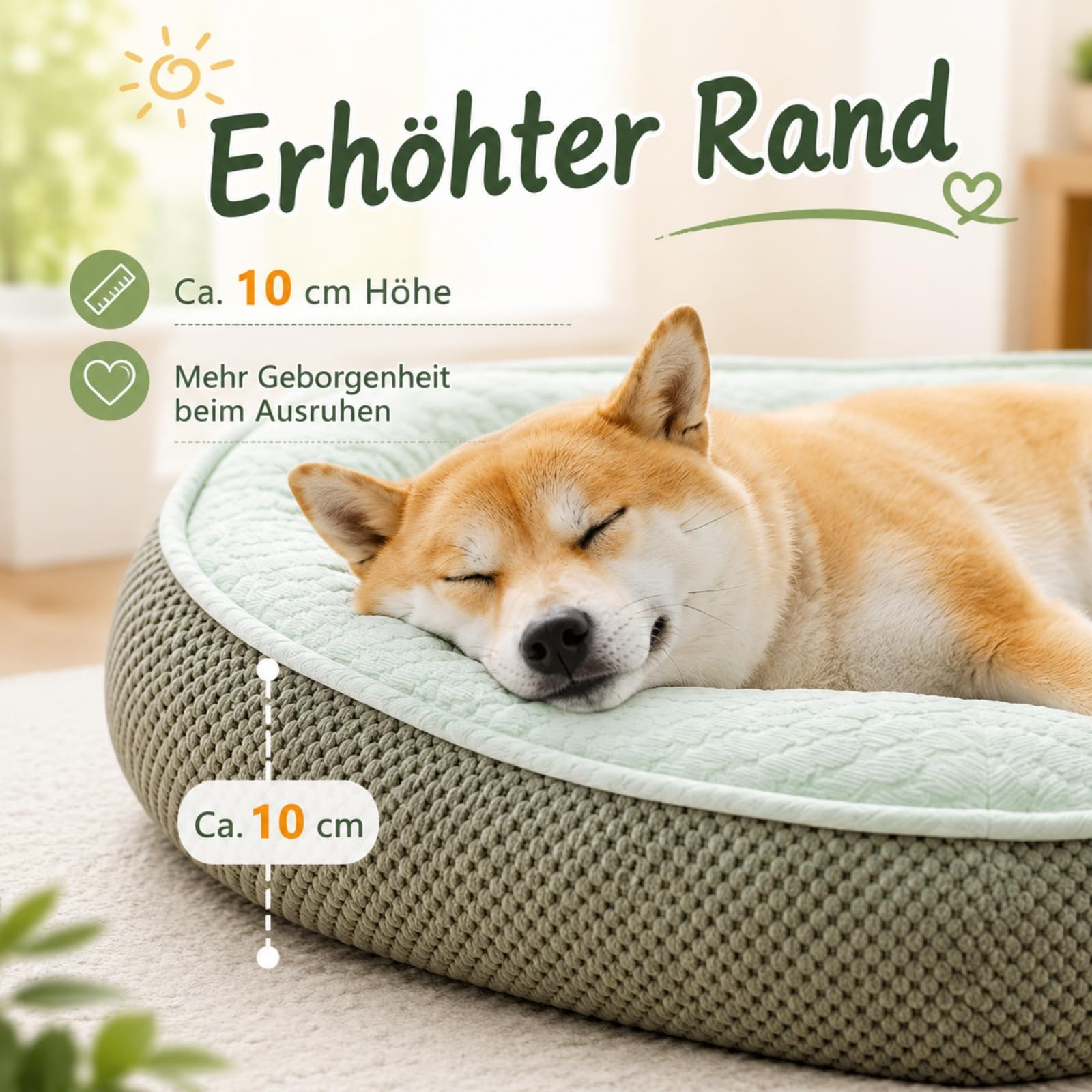 Generisch Premium Kühlkörbchen für den Sommer, Atmungsaktive Kühlmatte für Hunde & Katzenmit mit 3D-Mesh-kühlmatte, Waschbar & Rutschfester, Weichhe Hundebetten für Hunde & Katzen，Grau：XXL