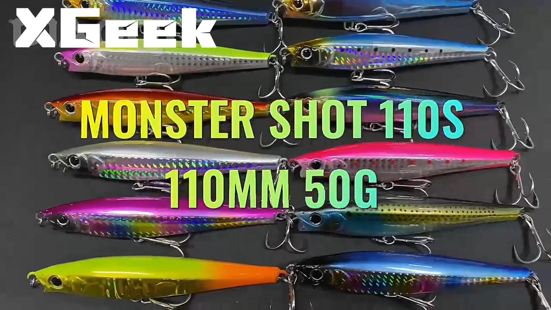 Amazon.co.jp: XGeek fishing lure, 110mm, 50g, suitable for far