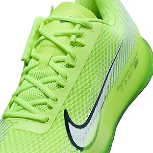 Nike Men's M Zoom Vapor 11 Hc Tennis Shoes, Volt White Armory Navy