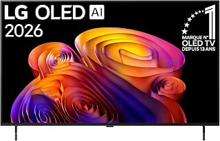LG - TV - OLED - 48" - 4K UHD - B6 - Smart TV - 120Hz - Noir Absolu | Écran - 48 pouces - (3840x2160) - couleurs réalistes - Nvidia Gsync et AMD FreeSync - 4 ports HDMI 2.1 - AI 2026