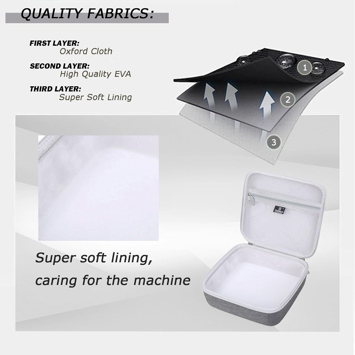 Hard Case Compatible for Brother P-Touch PT-D460BT / Pt-d400 / PTD400AD Business Expert Connected Label Maker, Case Only - Image 4