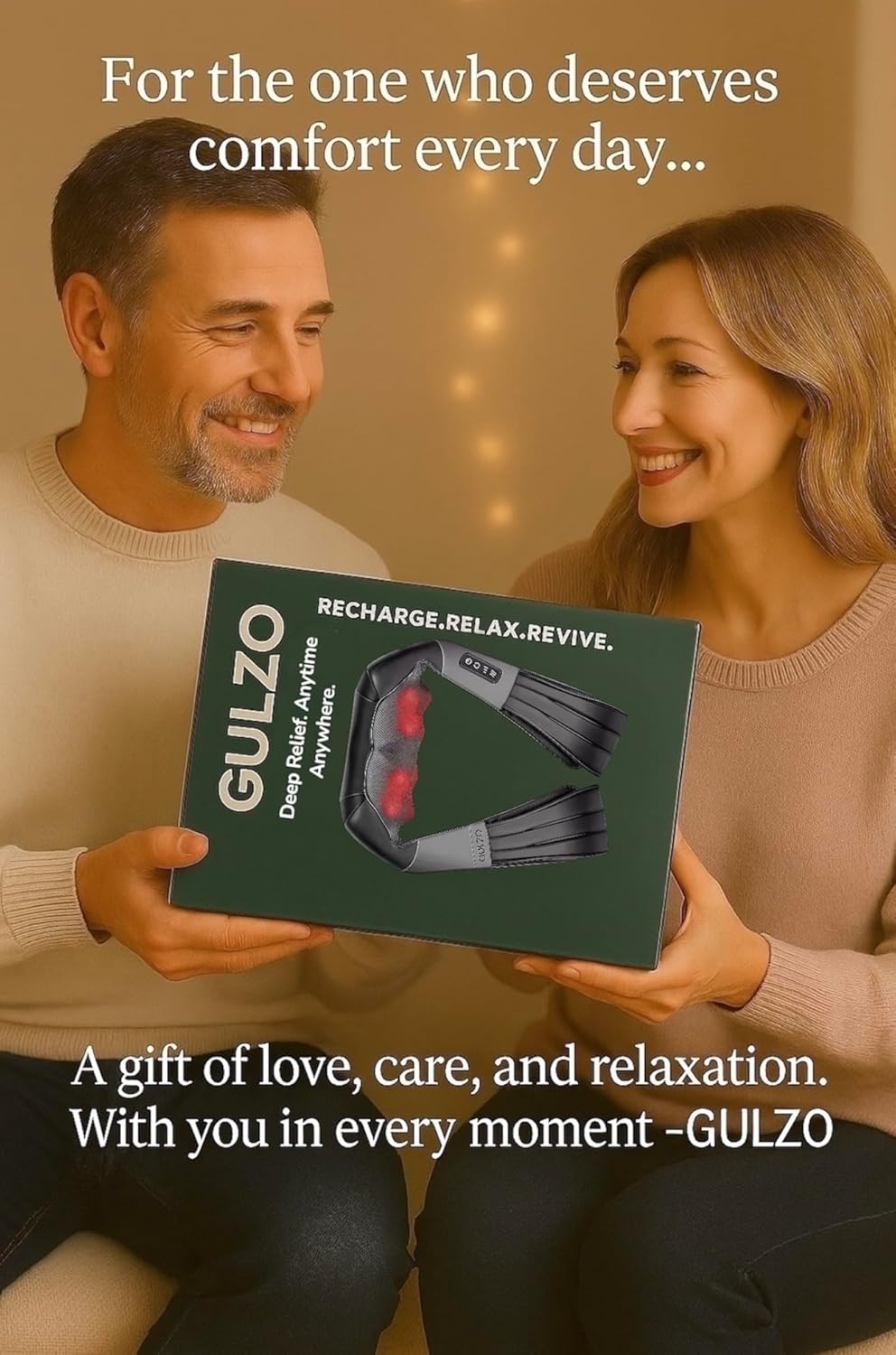 4D Shiatsu Neck and Shoulder Massager with Heat, Deep Tissue Back and Neck Massager for Pain Relief, Eco-Friendly Portable Massage Pillow for Home Office Car, Relaxing Gift for Men and Women - Image 9