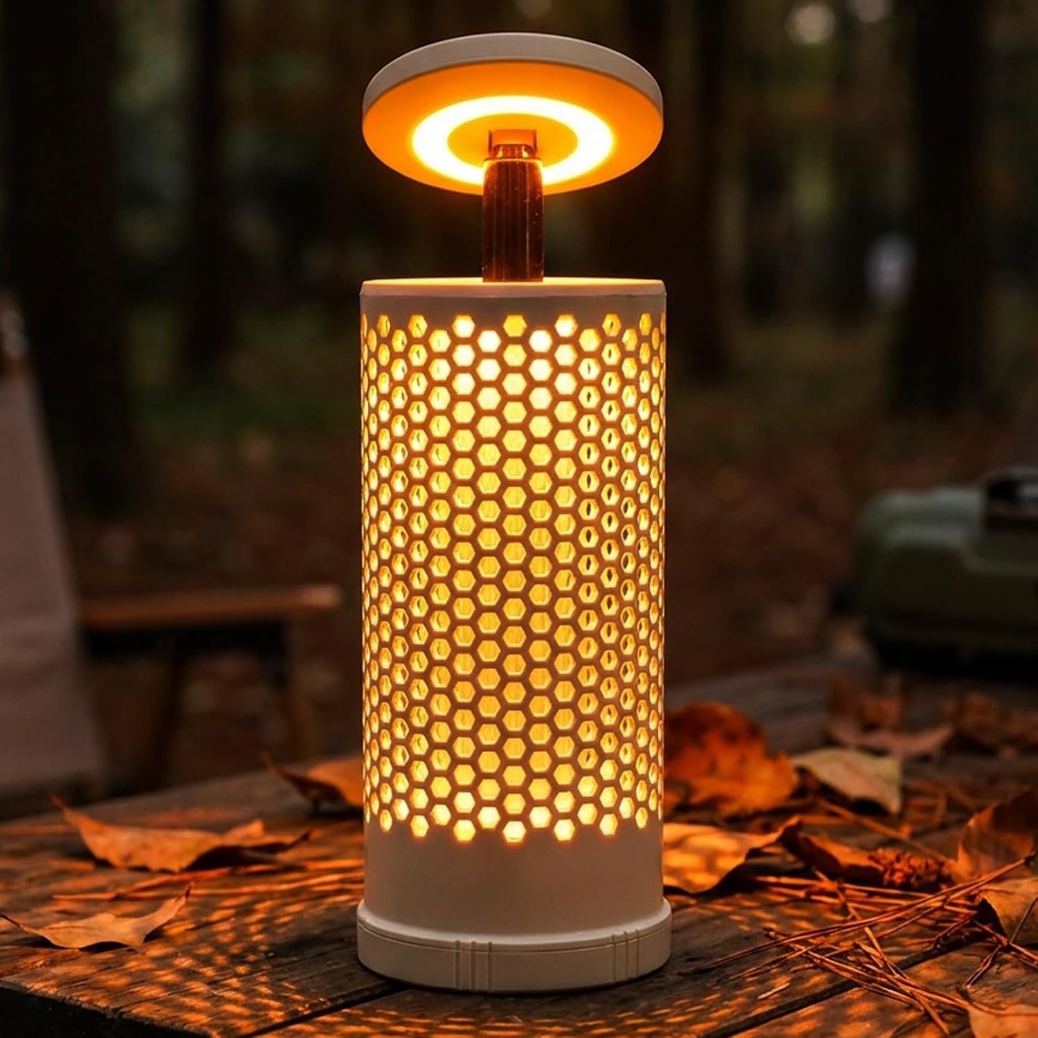 LED Camping Lanterns for Power Outages, RechargeableTelescopic Camping Lights Stepless Dimming, IP45 Water Resistant Tent Light Flashlight for Camping Essentials, Survival Kit Gear,Outdoors,Hurricane