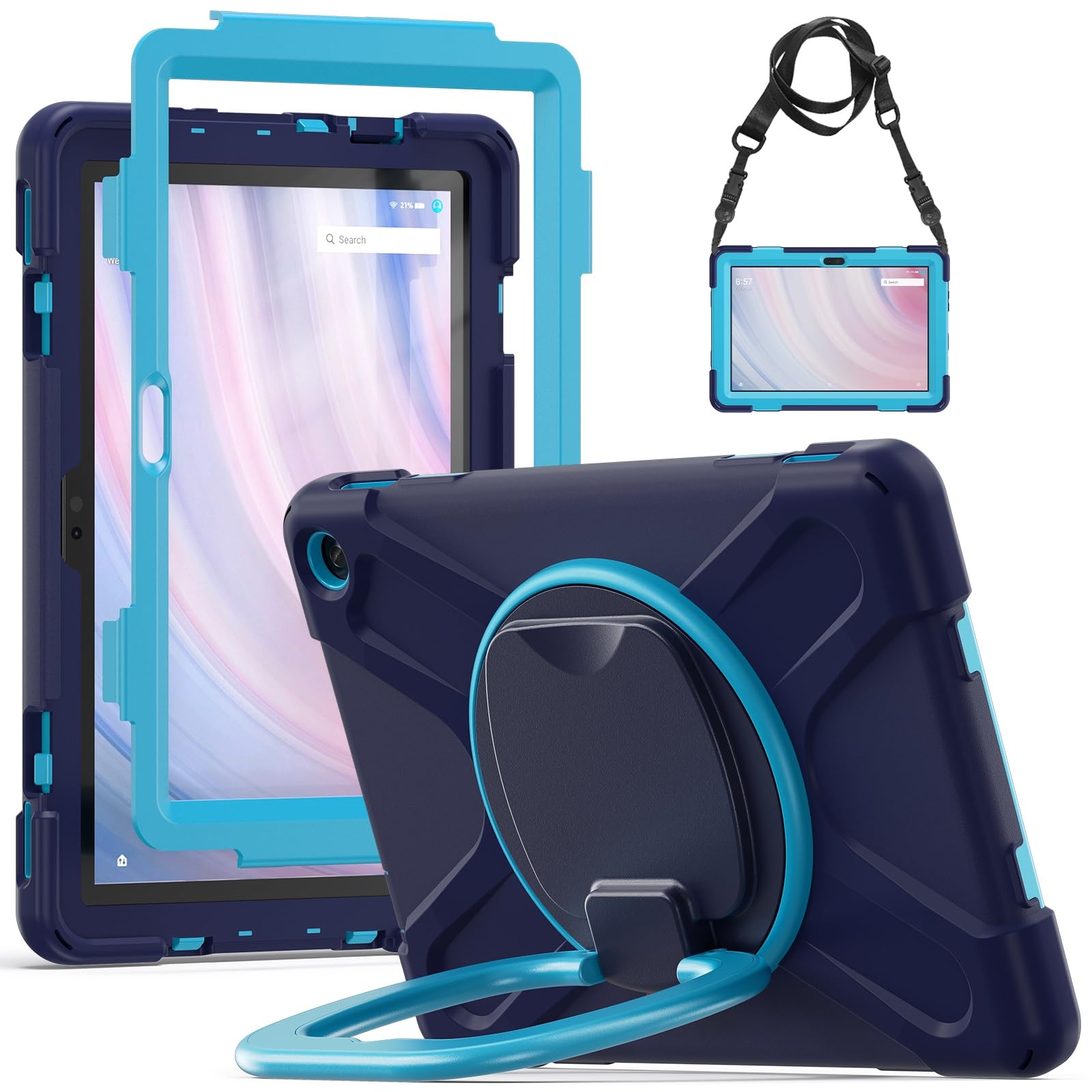 Coque Kindle Fire HD 10 13e génération antichoc béquille 360 - 8