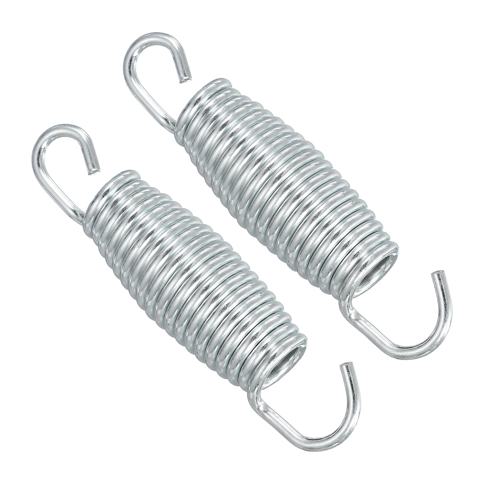 YELARXI Trampolines Springs, 4Pcs & Carbon Steel & 3.9 Inch Replacement Accessories Fitness Rebounder Extension Spring Universal Trampolines Heavy Duty