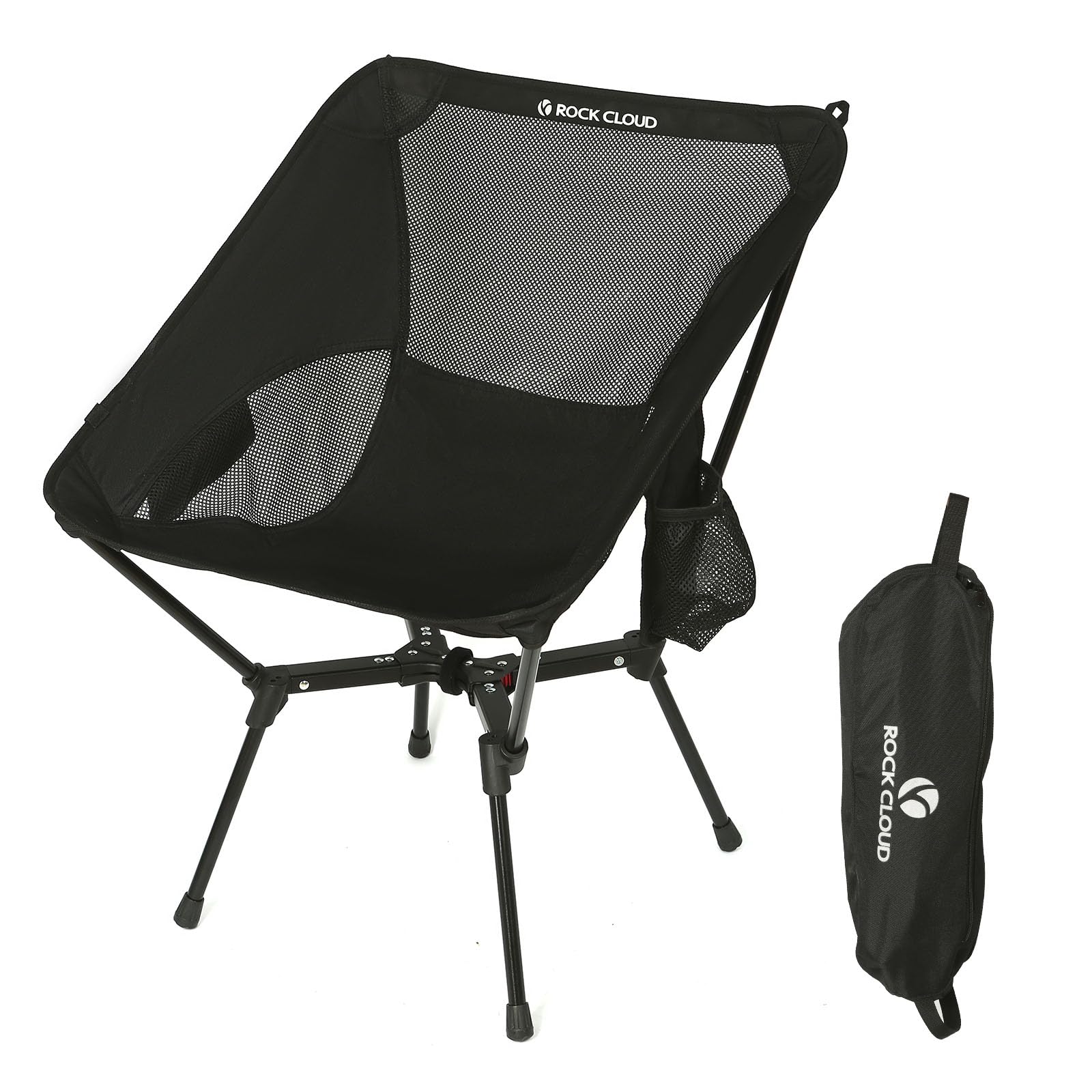 ROCK CLOUD Portable Camping Chair Lightweight Folding Chairs Outdoor for Camp Hiking Backpacking Lawn Beach Sports