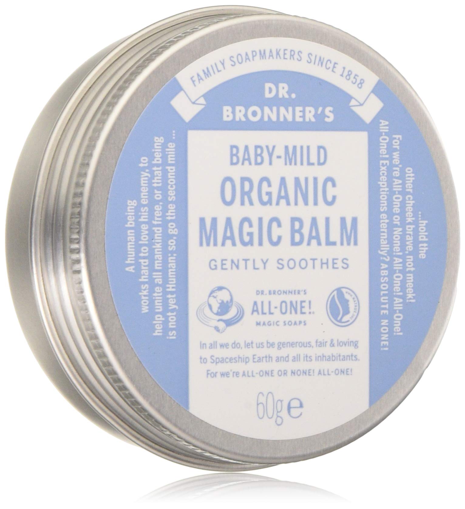 Dr. Bronner's Bio Magic Balm Baby Mild 60 g, 60 g (Pack of 1)