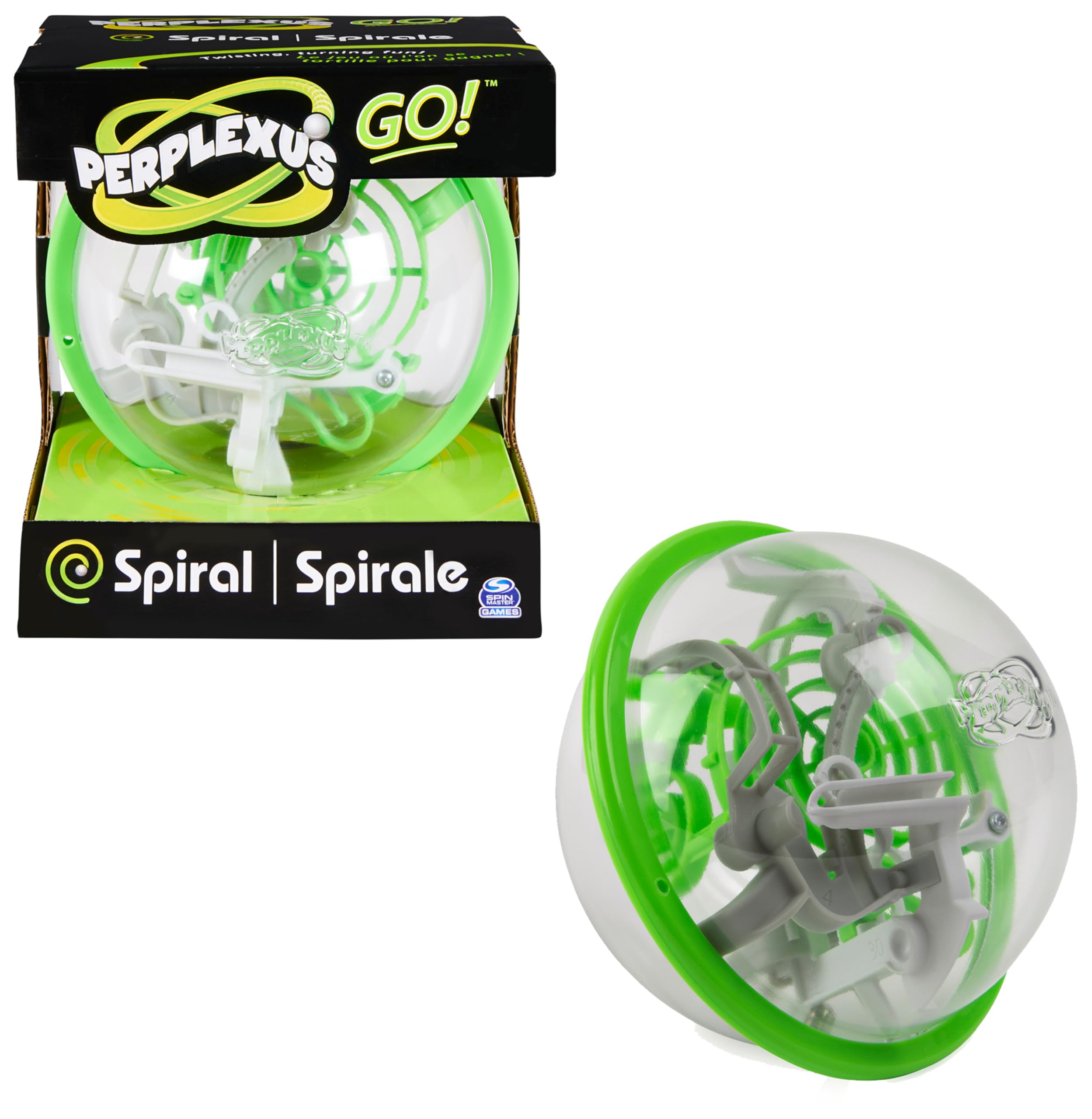 Spin Master Games - PERPLEXUS GO! Spiral - Juguete Rompecabezas - PERPLEXUS Original - Modelo Aleatorio - 6059581 - Juegos Infantiles - Regalo niño 8 años + - Juguetes niños 8 Años +
