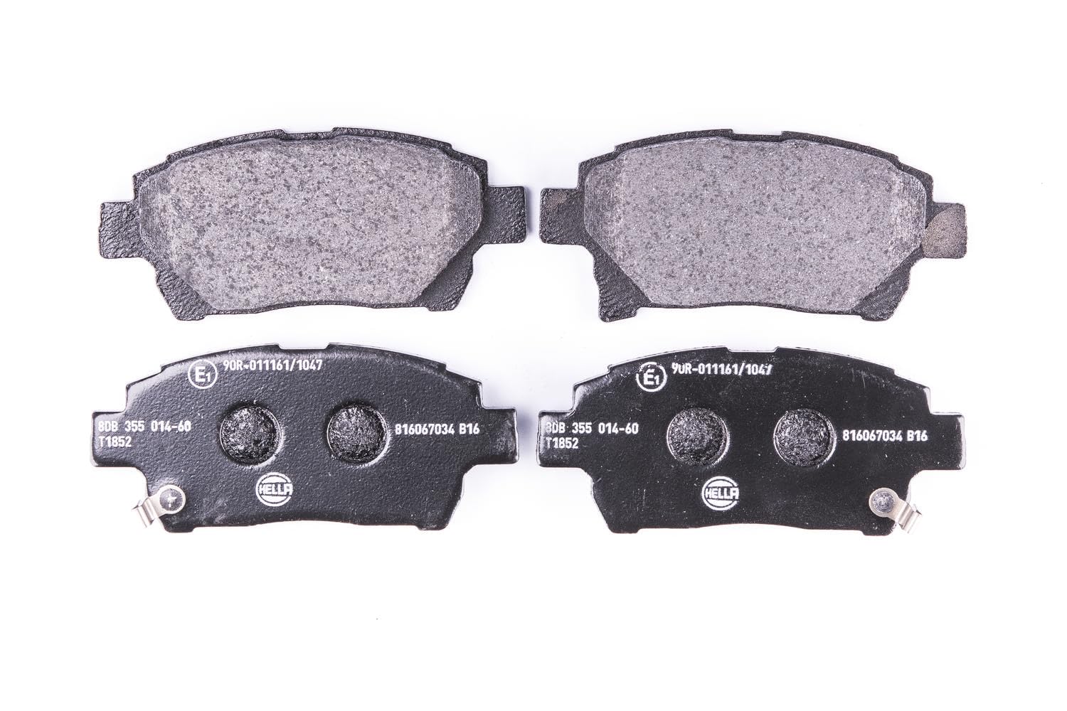 BRAKE PAD SET DISC BRAKE 8DB 355 014-601 FOR ASTON MARTIN TOYOTA SCION 1.3L 3cyl