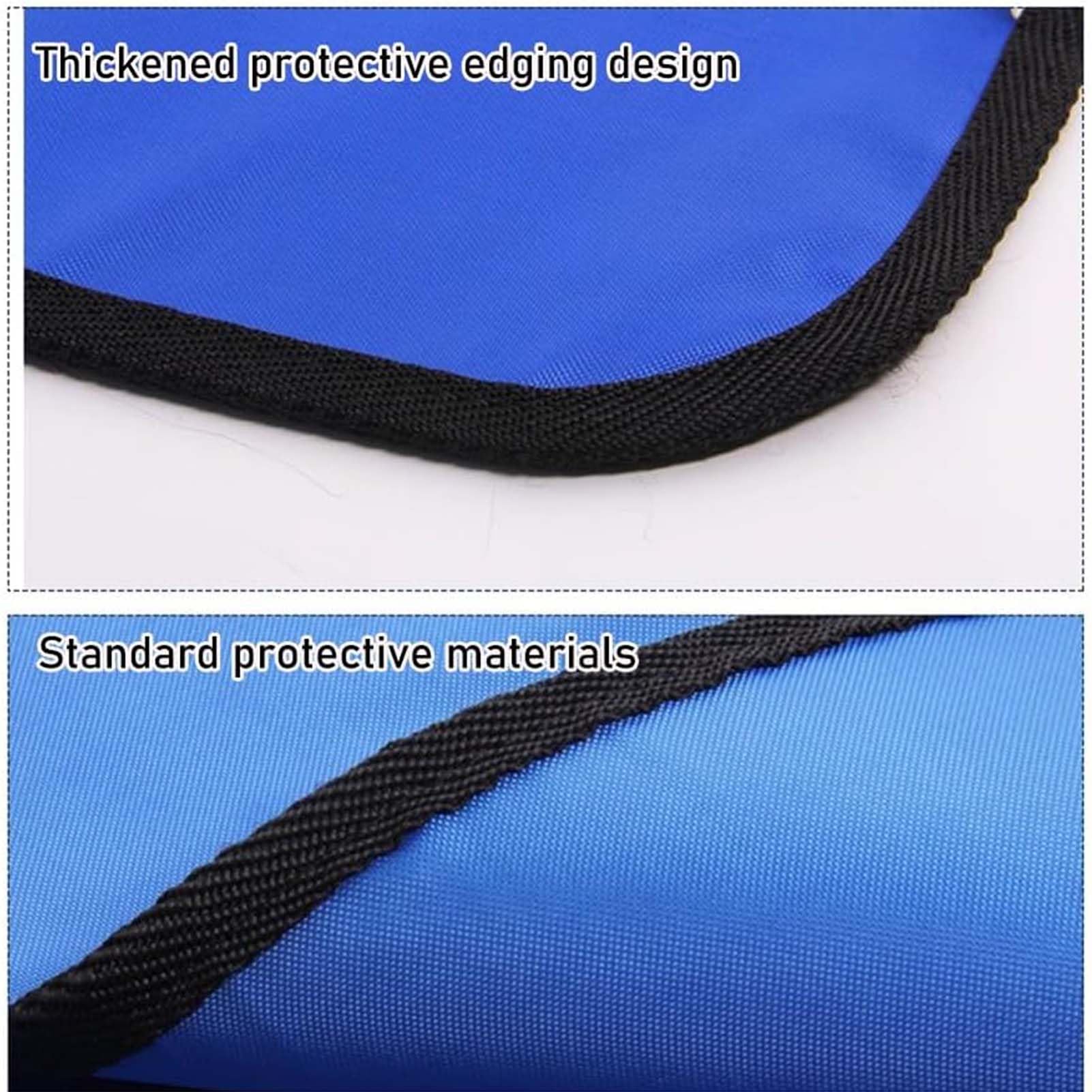 Delantal De Plomo De 0,5 0,35 Mmpb Delantal Protector contra Radiación De Rayos X con En La Cintura Ajustable Ropa De ProteccióN contra La RadiacióN para Adultos Escudo,0.35mm PB,45x45cm