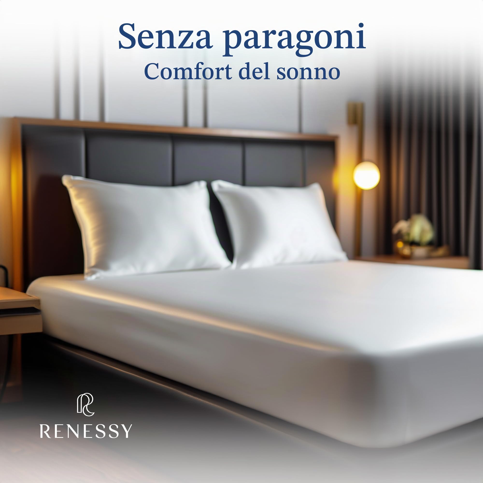 Lenzuolo con Angoli in Seta 100% Bio 160x200 cm - 22 Momme Seta di Gelso, Grado 6A, Certificato Oeko-Tex in Germania, Lusso per la Pelle, Adatto a Materassi fino a 30 cm (Grigio Grafite)