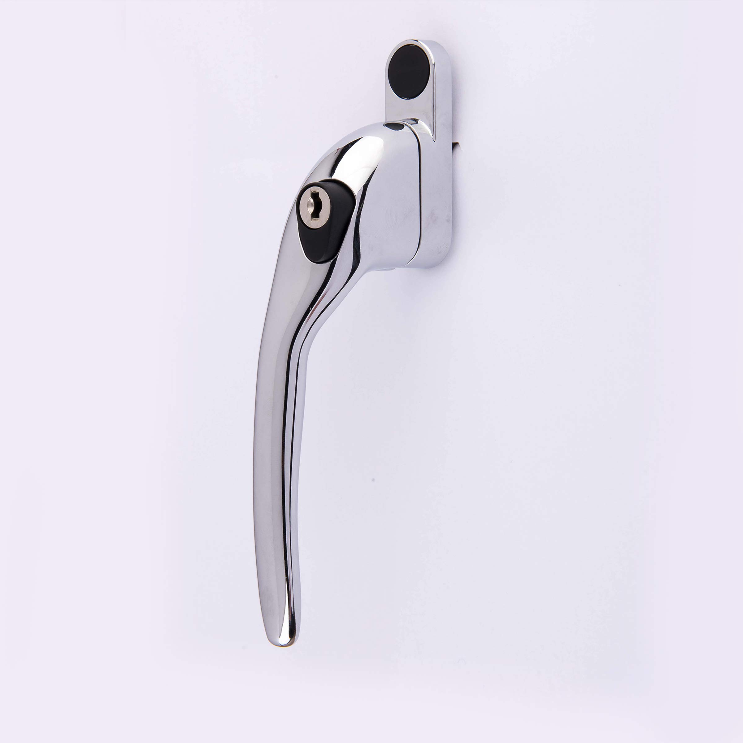Dale Green Yale Offset Left Upvc Window Handle Chrome