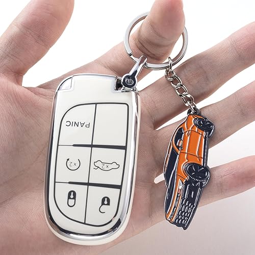 Miniatura 9 de Camaro - Accesorios para llavero, llavero para Chevy Camaro 2022 2023 2024 gris