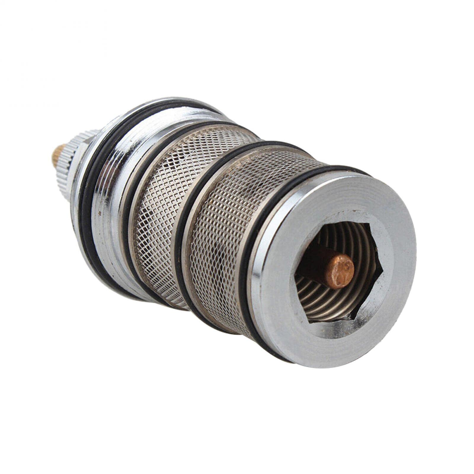 RANRAO Cartucho termostático para grifo, carrete de válvula termostática de baño, cartucho de grifo de latón GP0000250