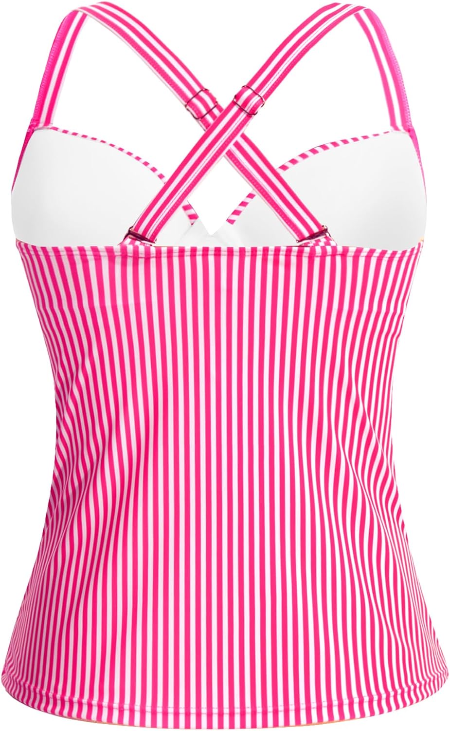 Women's Underwire Tankini Top Only - Push Up Swimsuit Top with Bra Support Tummy Control Bathing Suit Top No Bottom 2025