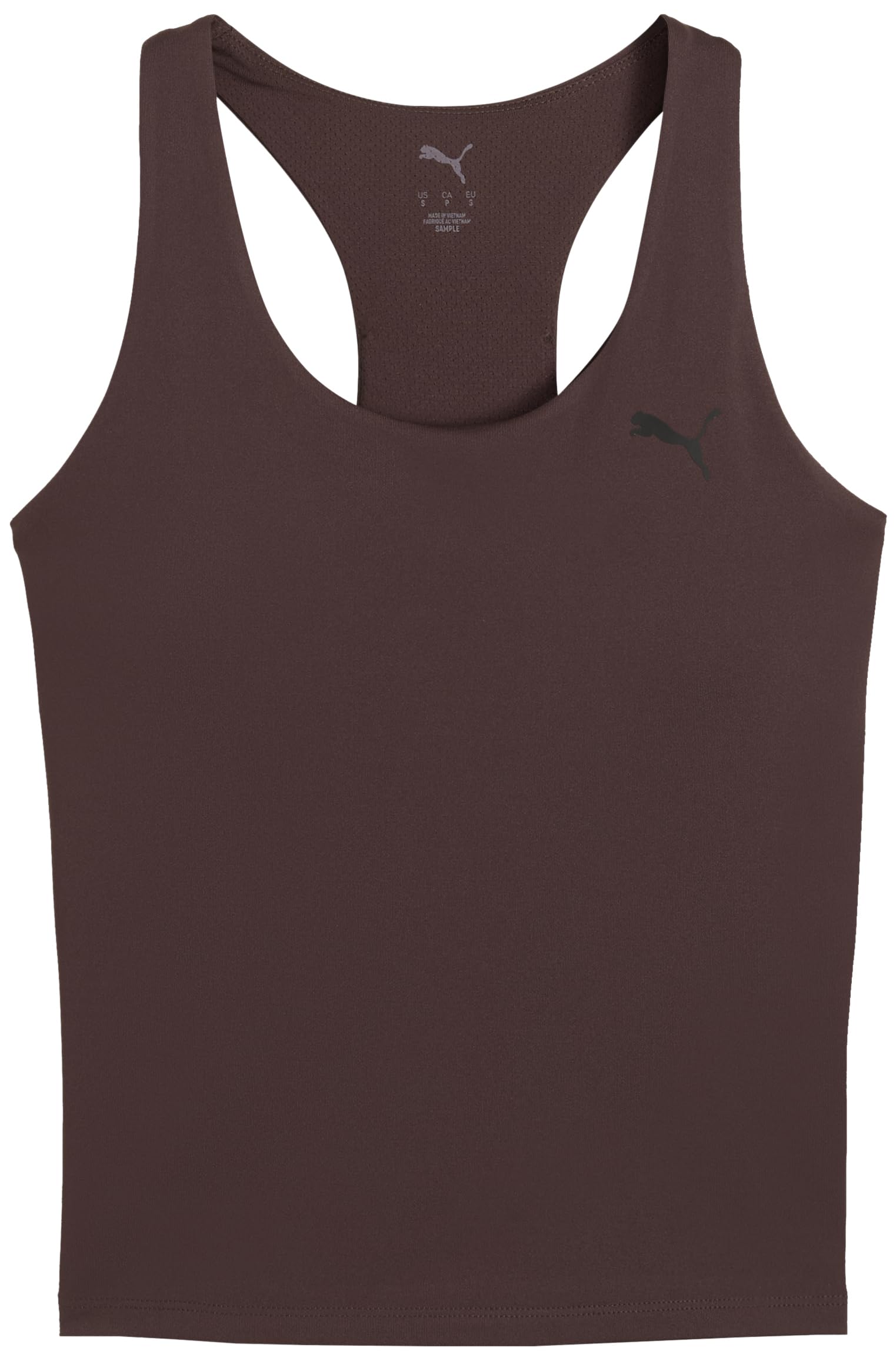 Puma Womens Training Tad Essential 2 In 1 Tank - Brown