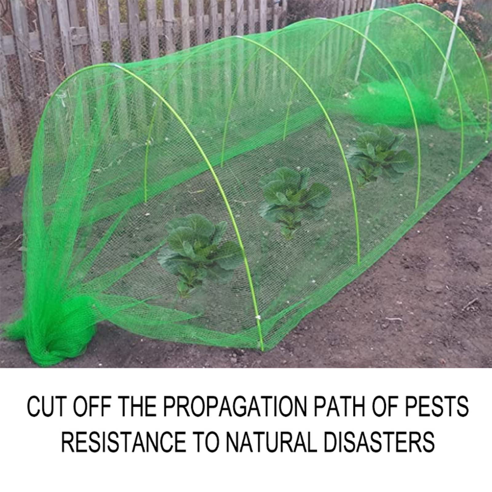 Copertura per Piante, Reti Protettive da Giardino, Protezione per per Orti, Serre, Aiuole, Frutta e Verdura, Riutilizzabile