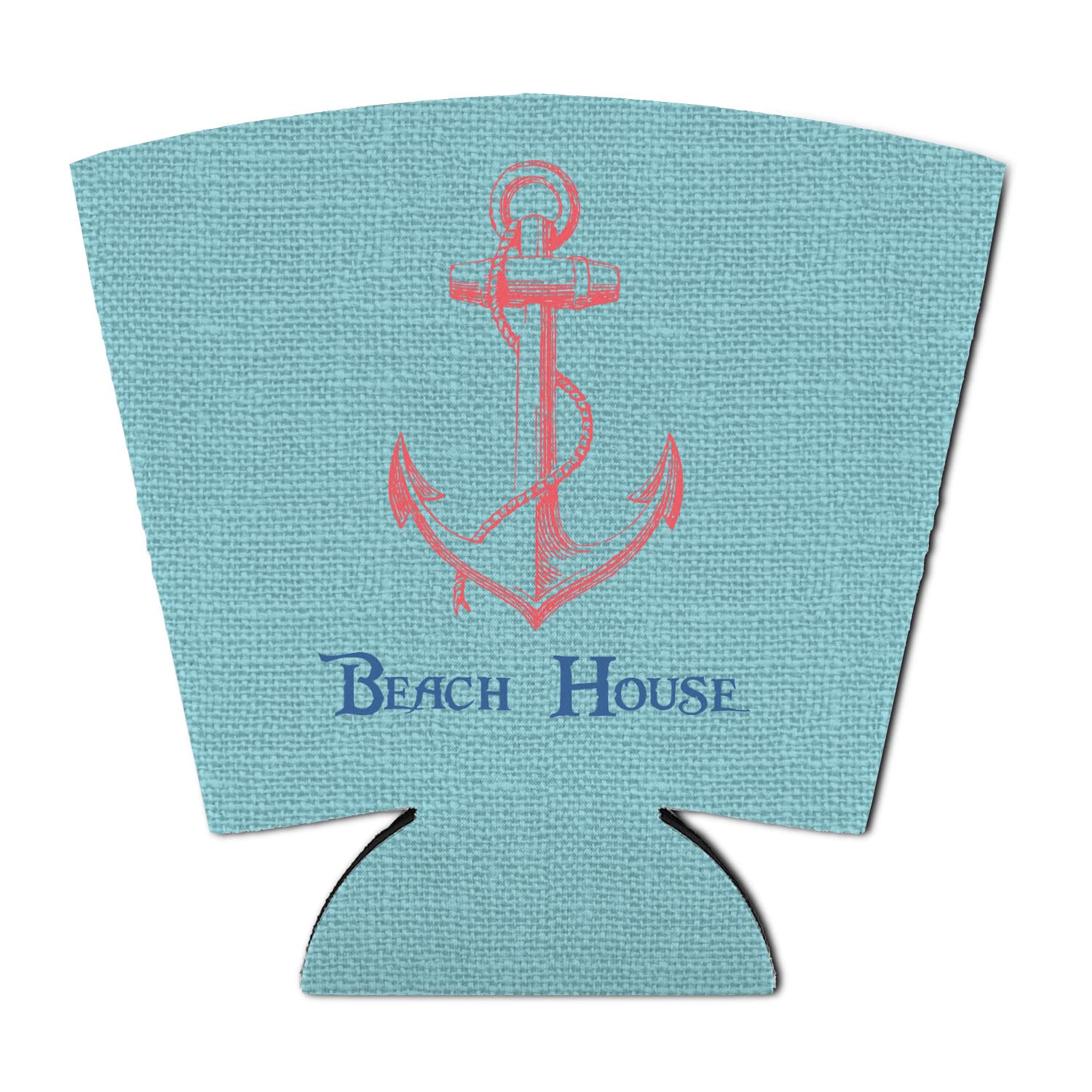 Personalized Chic Beach House Party Cup Sleeve - with Bottom