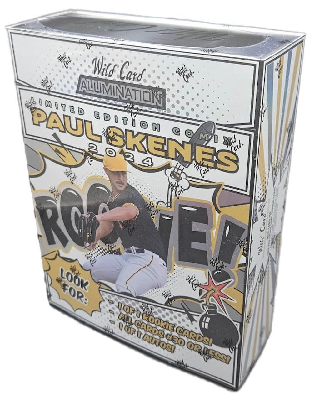 Amazon.com: 2024 Wild Card Alumination Paul Skenes Limited Edition