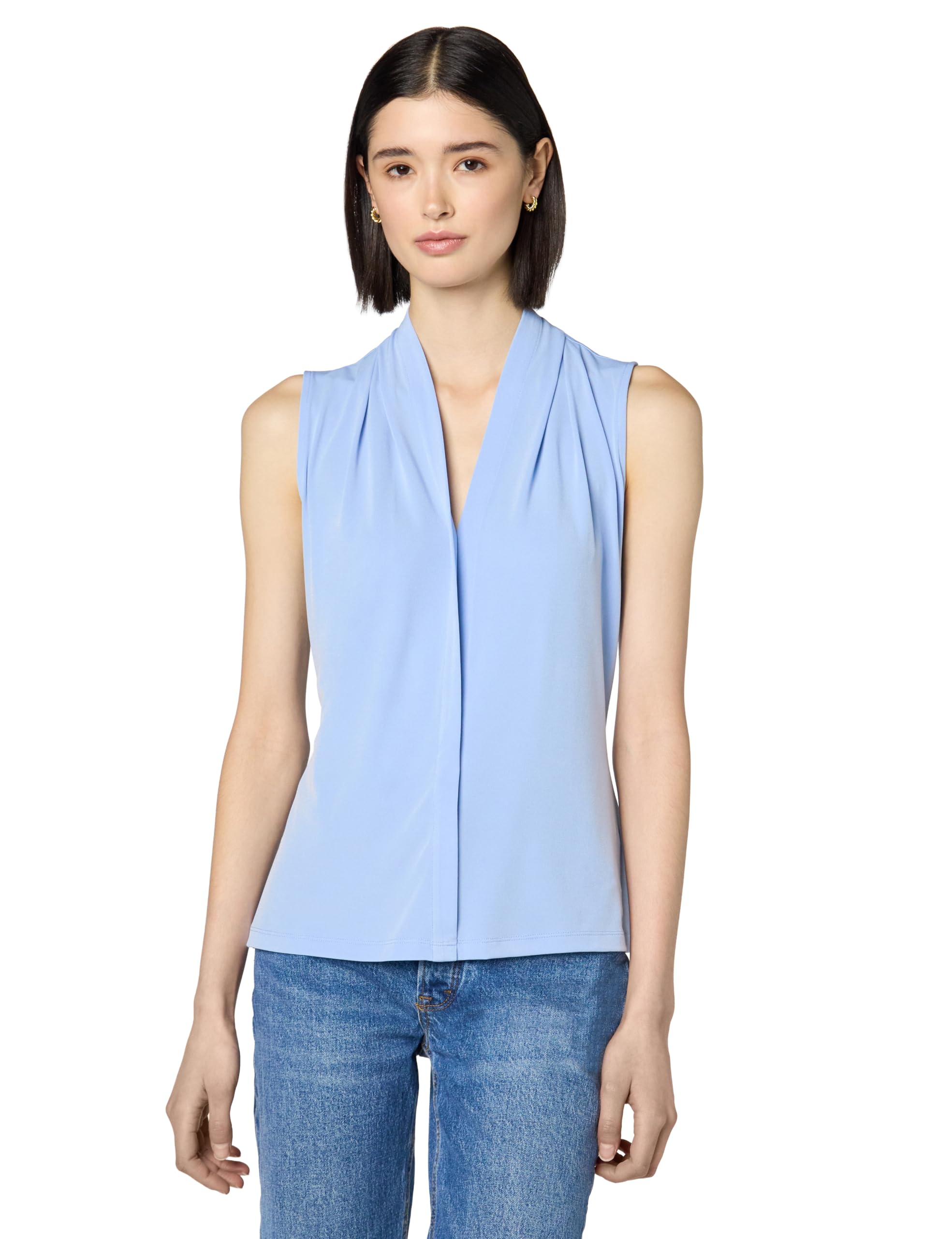 

                                                    Calvin Klein Women's Sleeveless V-Neck Suiting Blo
