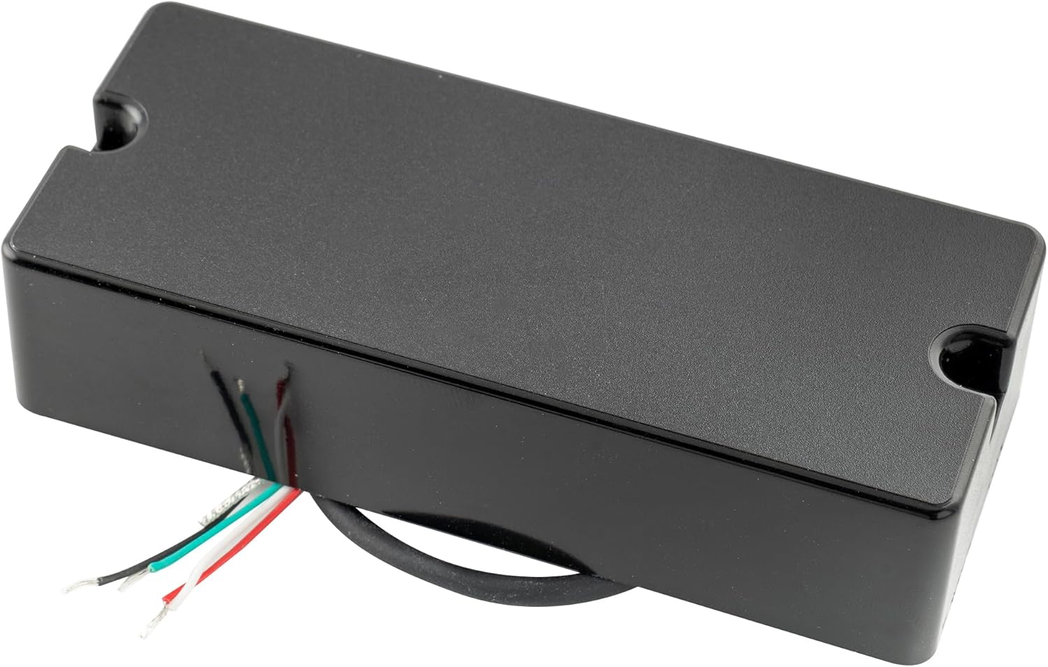 Artec MDC4 Ceramic Magnet Soapbar Style Bass Pickup Neck Pickup 12.4K for 4-String Bass, Black