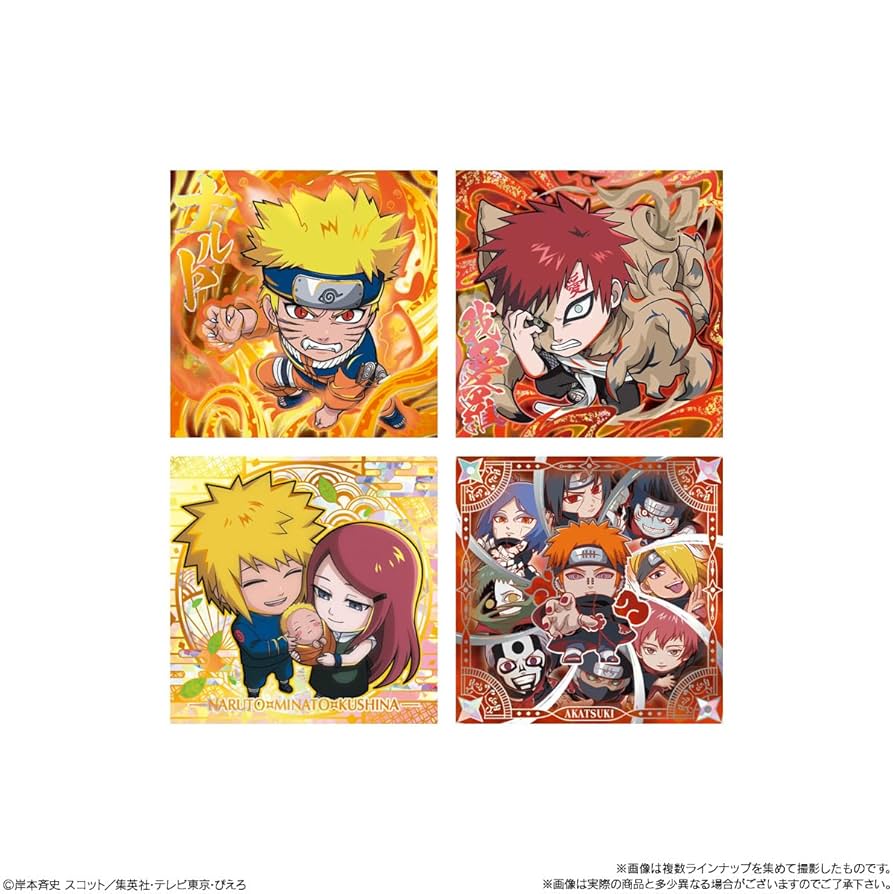 ナルト　ウェハースシール　vol.4 フルコンプ　全36種 NARUTO-ナルト- 疾風伝 忍界シールウエハース vol.4 全36種