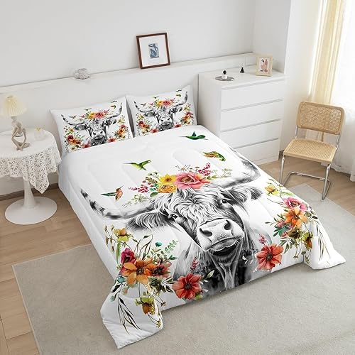 Vista 75 de Juego de ropa de cama de tractor tamaño matrimonial, juego de edredón de camión de equipo, edredón de plumón de excavadora de construcción, juego