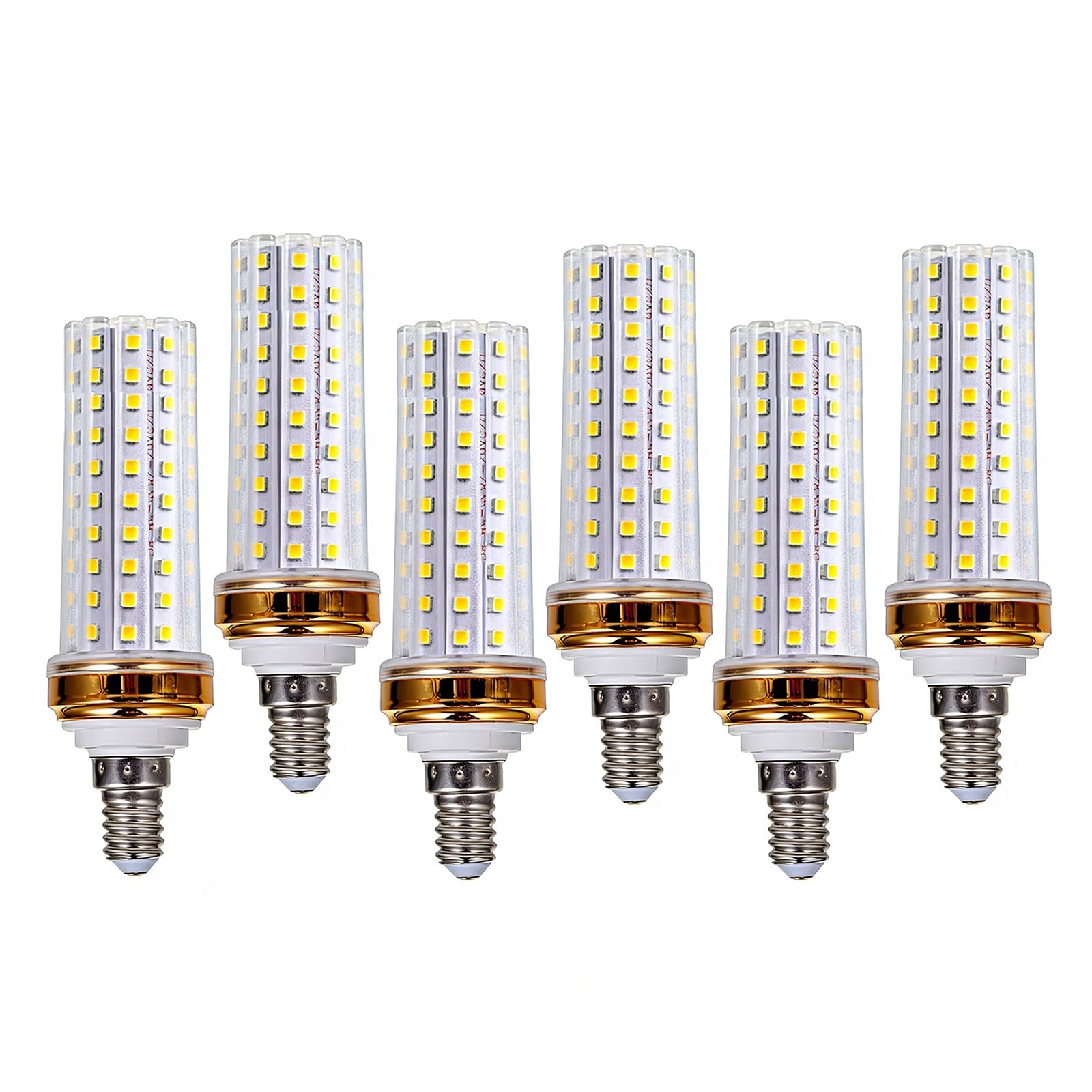 Lampadine LED E14 Bianco Naturale 4000K 20W Equivalenti a 200W Risparmio energetico (CRI>80) Senza sfarfallio for Soggiorno Camera da letto Cucina Non dimmerabile(6 Pack)