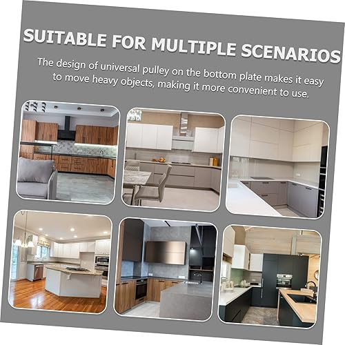 Miniatura 2 de HEMOTON Bandeja para tanque de gas, bandeja para tanque de propano, base de cilindro de propano, cilindro de gas, estante fijo, plataforma de tanque