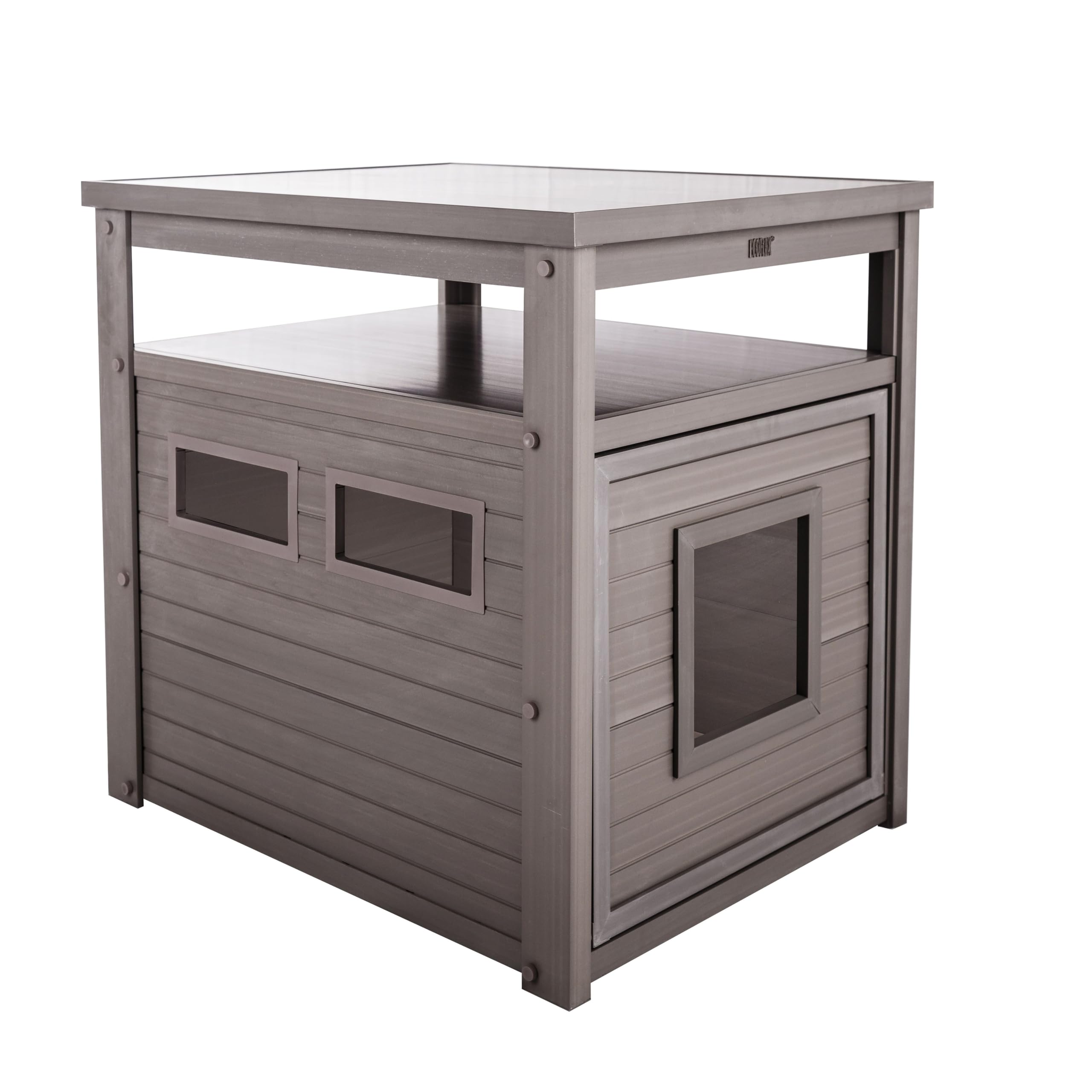 Amazon.com: New Age Pet ECOFLEX Jumbo Cat Box Cover and End Table