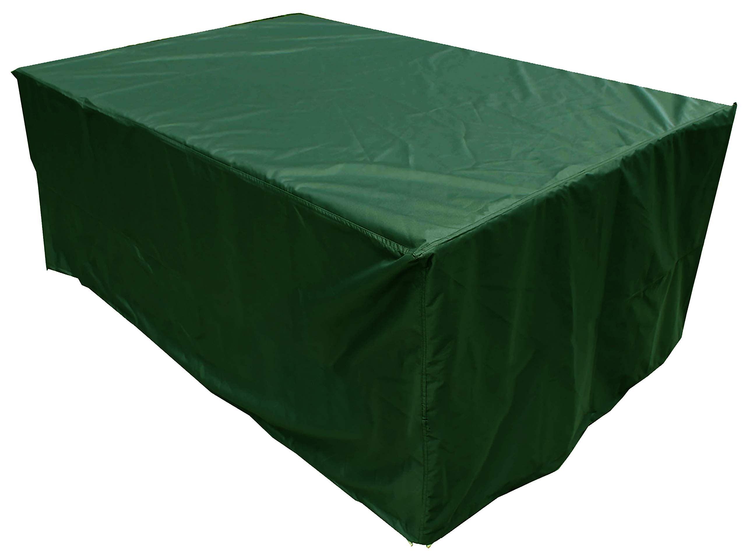 Plandeka okryciowa premium 180 x 90 x 80 cm, na meble ogrodowe, stół ogrodowy, pokrowiec, pokrowiec ochronny, 6000 mm, odporność na działanie wody, zielona jodła
