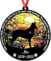 Vista 109 de Adorno personalizado para atrapasoles Bichon Frise, Bichon Frise Sun Catcher Adorno de Navidad – Regalo para perro amante, Bichon Frise 3D 2 capas