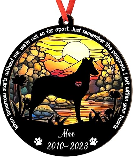 Miniatura 109 de Adorno personalizado para atrapasoles Bichon Frise, Bichon Frise Sun Catcher Adorno de Navidad – Regalo para perro amante, Bichon Frise 3D 2 capas