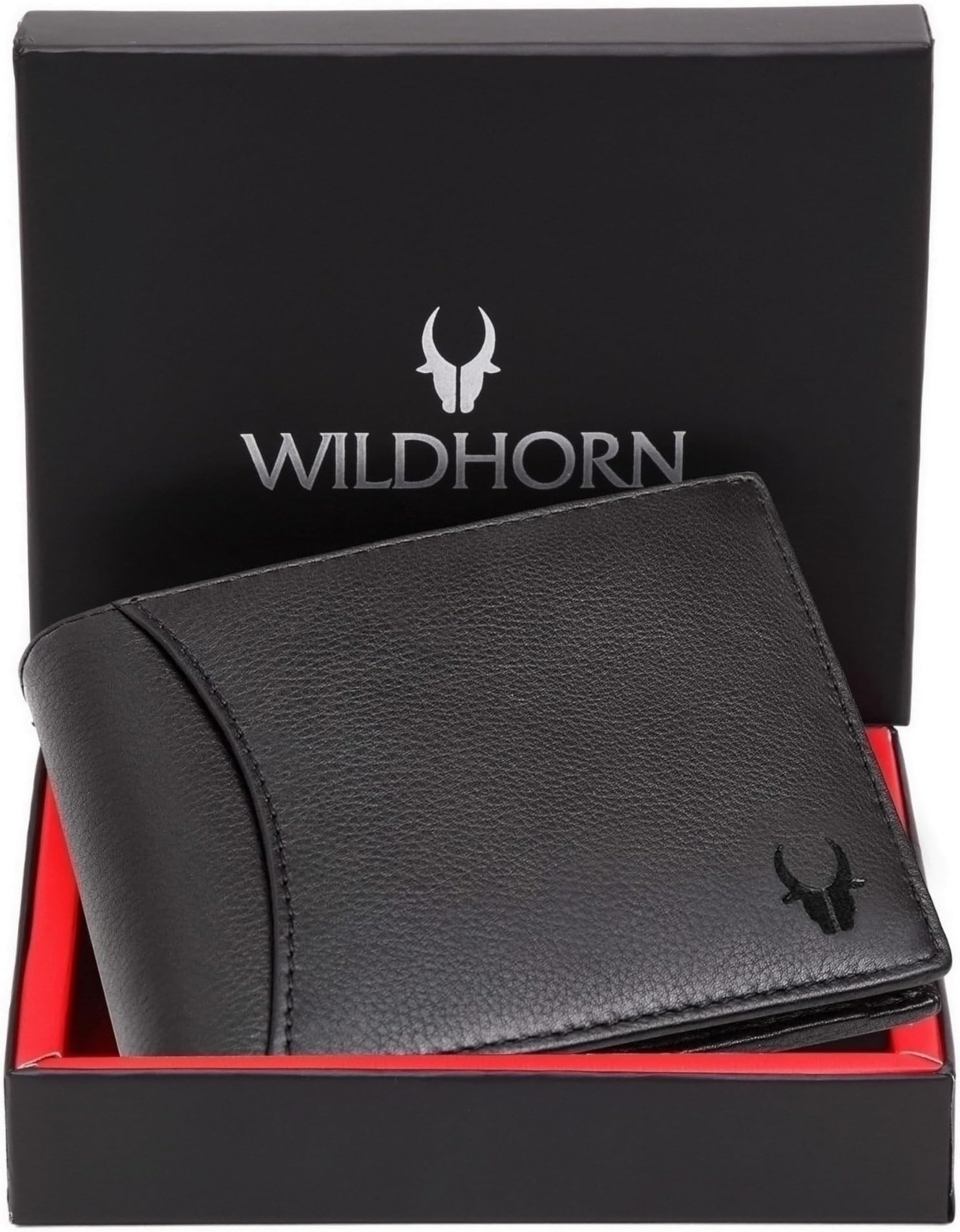 WILDHORN Genuine Leather Hand-Crafted Wallet For Men, Bifold Leather Wallet ,Model-WH1173