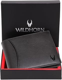 WildHorn RFID Protected Leather Wallet for Men Price In India