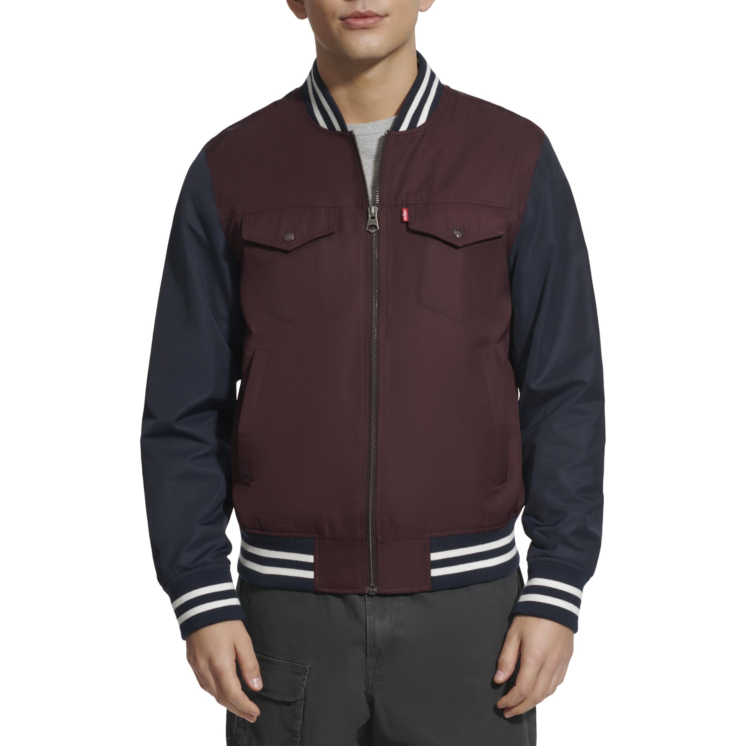 Levi's Men's Colorblock Varsity Bomber Jacket