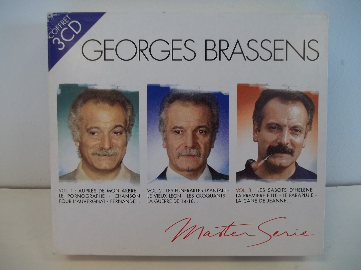 Coffret Master Serie [Audio CD] Brassens, Georges