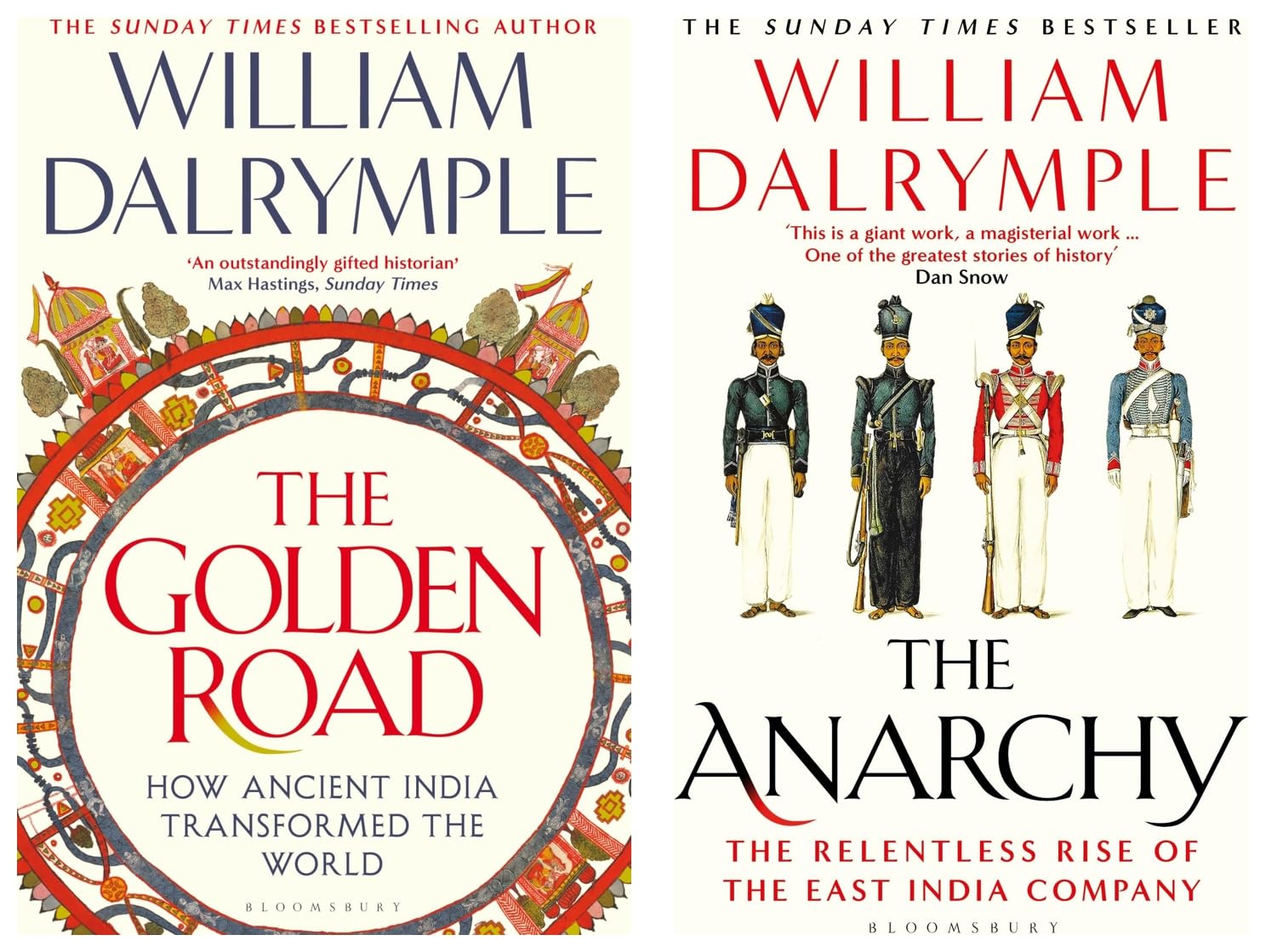 The Golden Road : How Ancient India Transformed the World & The Anarchy