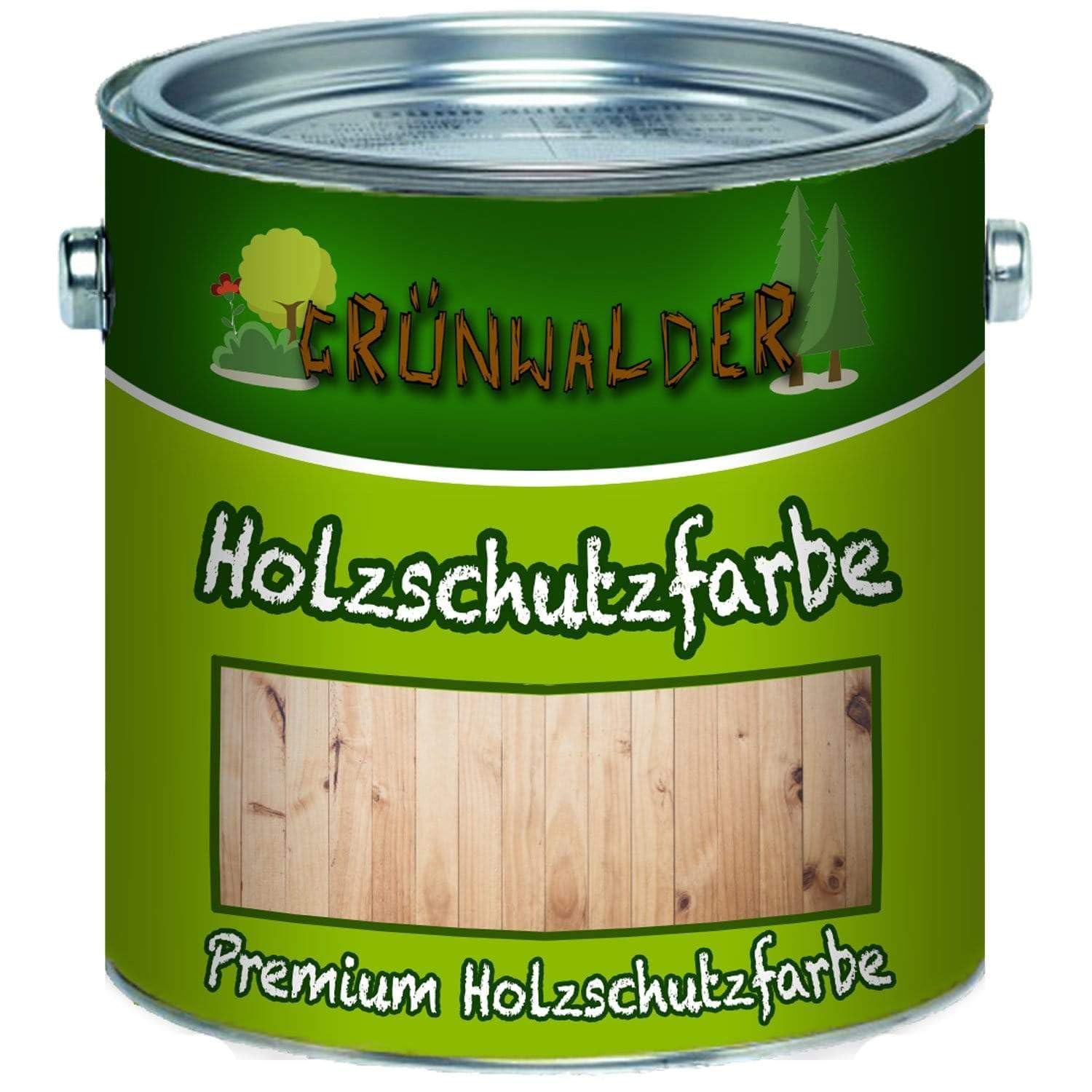 Wetterschutzfarbe premium Holzschutzfarbe hochdeckende Holz-Farbe (5 L, Schwedenrot)