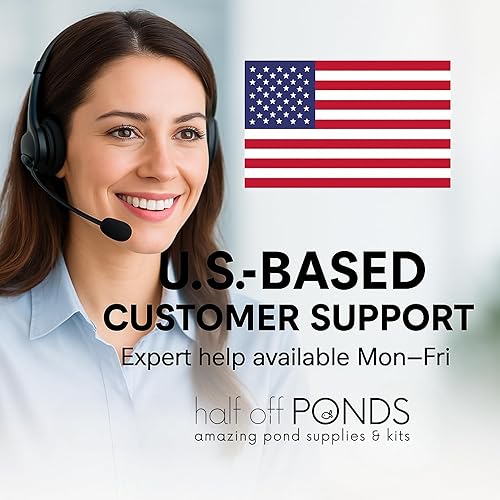 Vista 37 de HALF OFF PONDS Aqua Pulse Series - Bombas sumergibles de tracción híbrida de 550 gal/hr a 12,500 gal/hr Cable de 33 pies