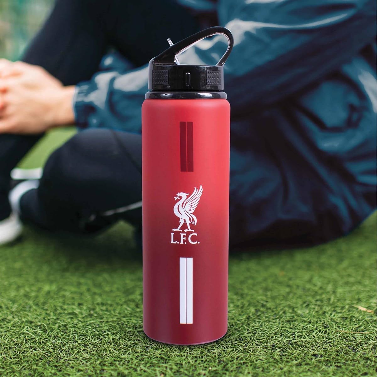 Liverpool F.C. Team Merchandise Aluminium Fade Bottle,Red, 750ml - Image 5
