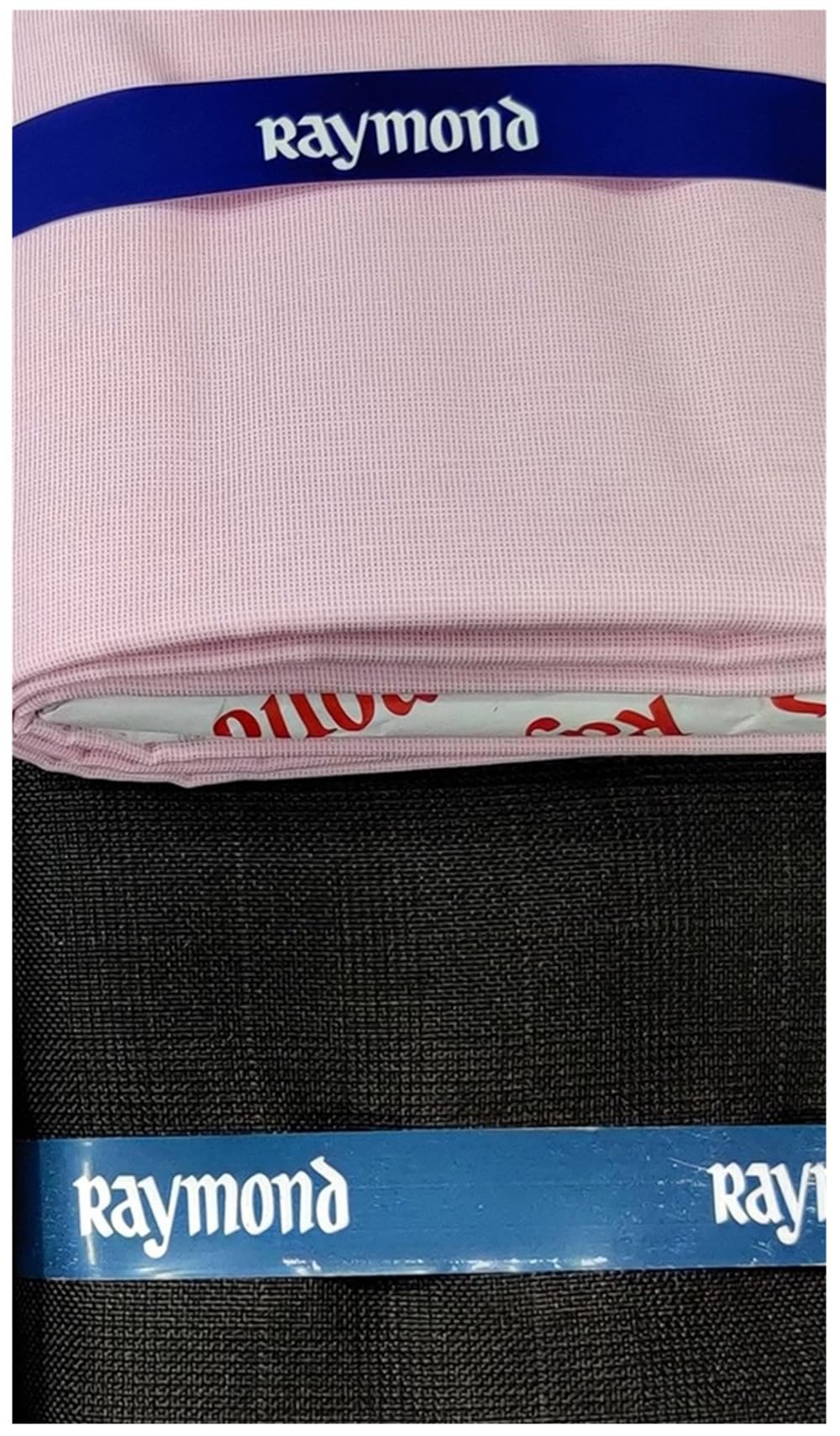 raymond fabrics Raymond Quick Style Men’s Shirt & Pant Fabric Combo | Checked Shirt Material with Plain Trouser Fabric | Premium Formal Wear Fabric Set-picture-39