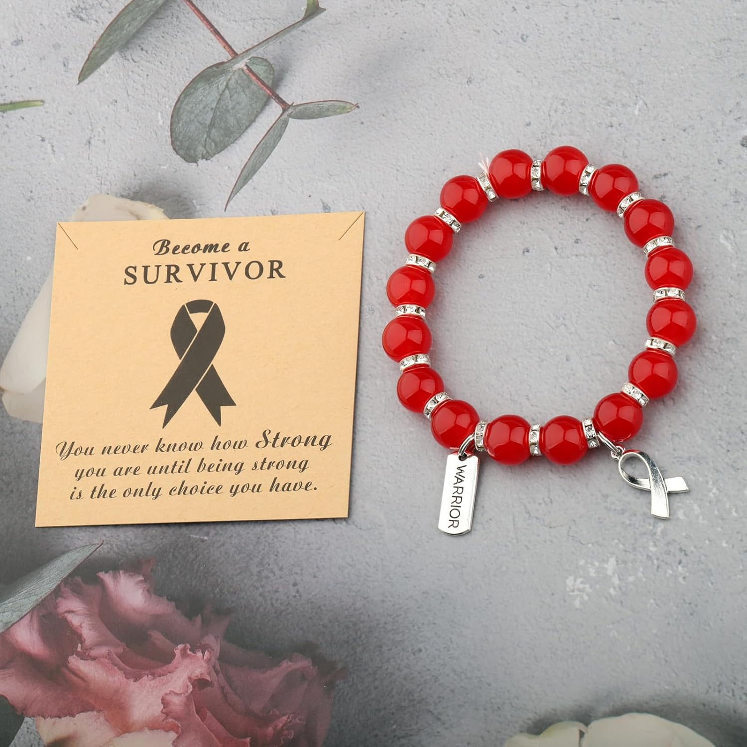 Gzrlyf Multiple Myeloma Awareness Bracelets Multiple Myeloma Gift Blood Cancer Warrior Survivor Bracelet Jewelry - Image 6