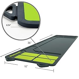 Raiseek Rifle Shotgun Cleaning Mat, Large Magnetic Gun Cleaning Mat for All Guns, Anti-Slip Rubberized Repair Gun Mat with Organizer Parts Tray 36 x 10(Grey)