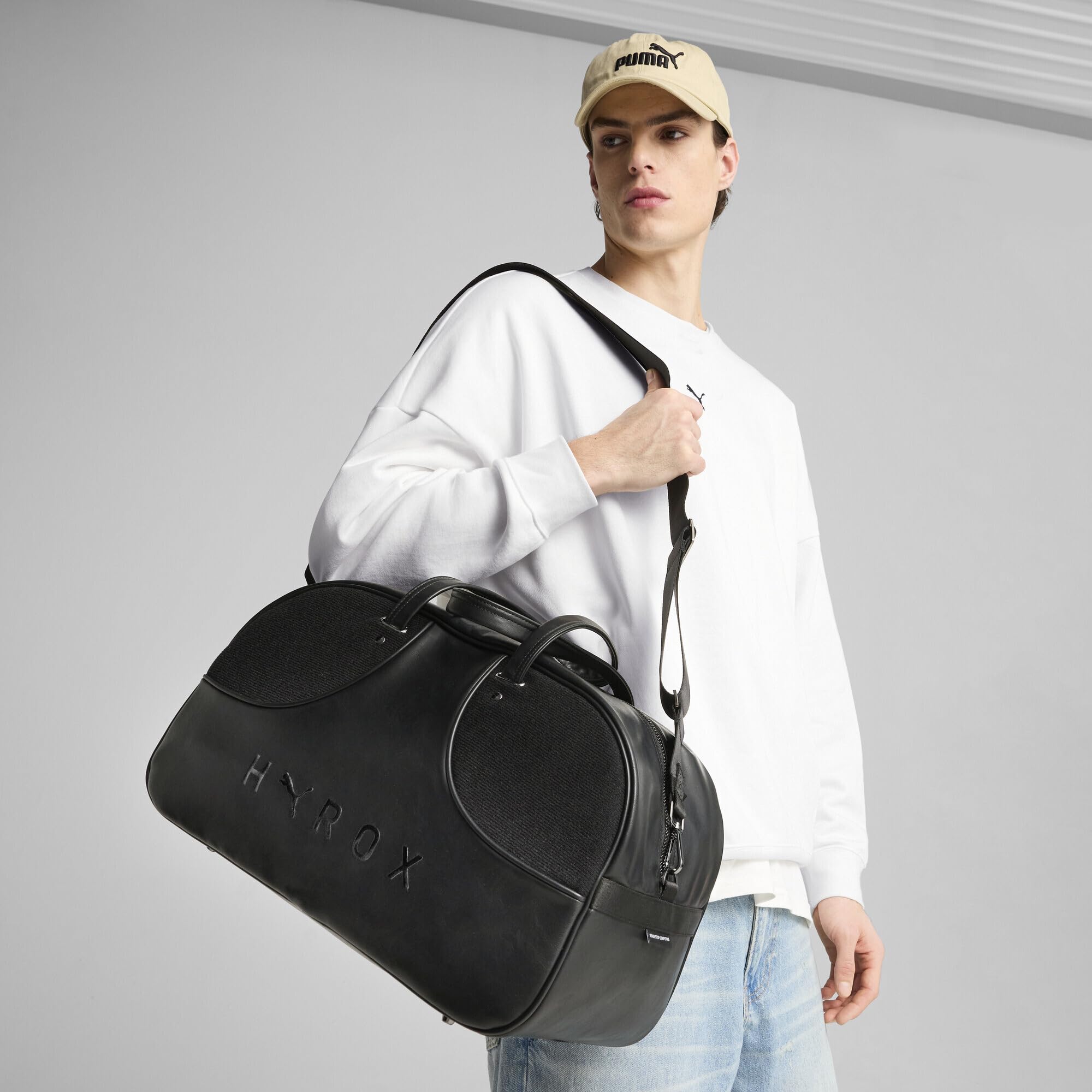 PUMA Bolsa de Deporte Puma x Hyrox Grip Bag Puma Black Negro
