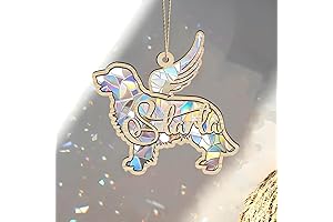 Custom Dog Memorial Gifts Personalized Suncatcher
