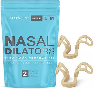 Nasal Dilators for Breathing Sleeping, Nostril Opener 2-Pack