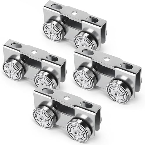 Conjunto de carretilla, carga mejorada y estable de 4 ruedas, ligero para uso con todos los canales de puntal de 1-58 pulgadas o más altos (paquete