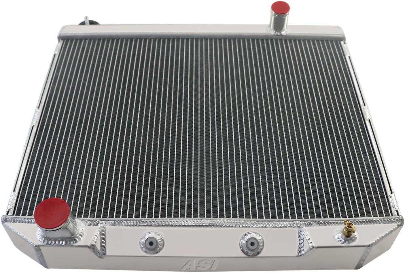Aluminum Radiator for 1957 1958 1959 Ford Fairlane Galaxie Ranchero/Mercury Montclair Monterey Park Lane 4.8L 5.1L 5.8L V8 Gas Radiador 3 Row Core Downflow Radiators